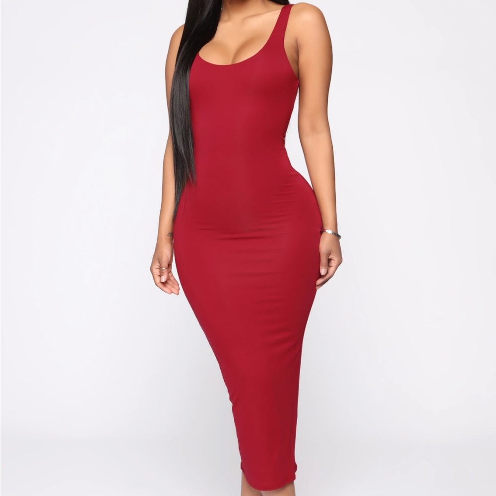 Your Needs Met Dress - Red